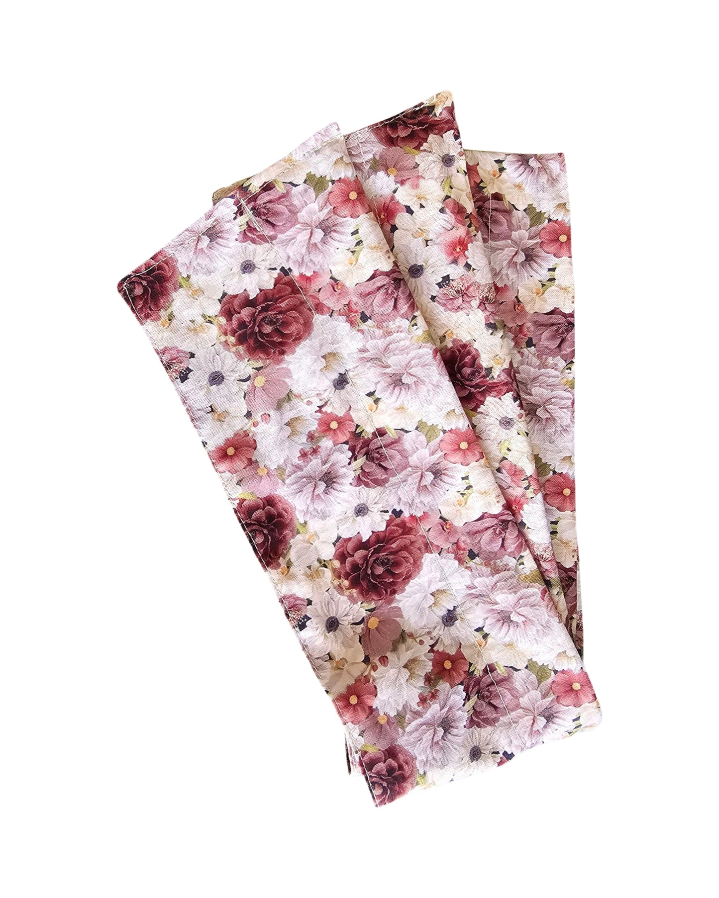 Flat Floral Wire Headwrap on white background.