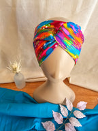 Carnival Sunrise Knotted Headband