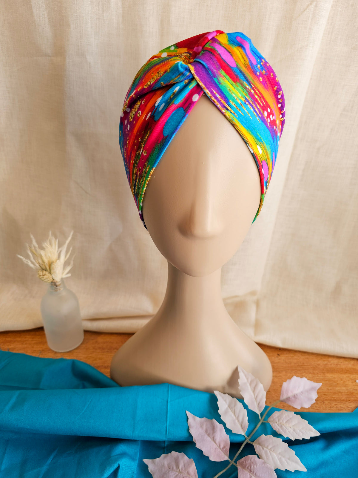Carnival Sunrise Knotted Headband