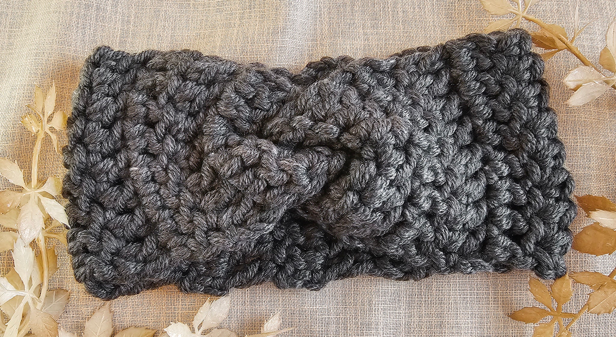 Winter Crochet Headband