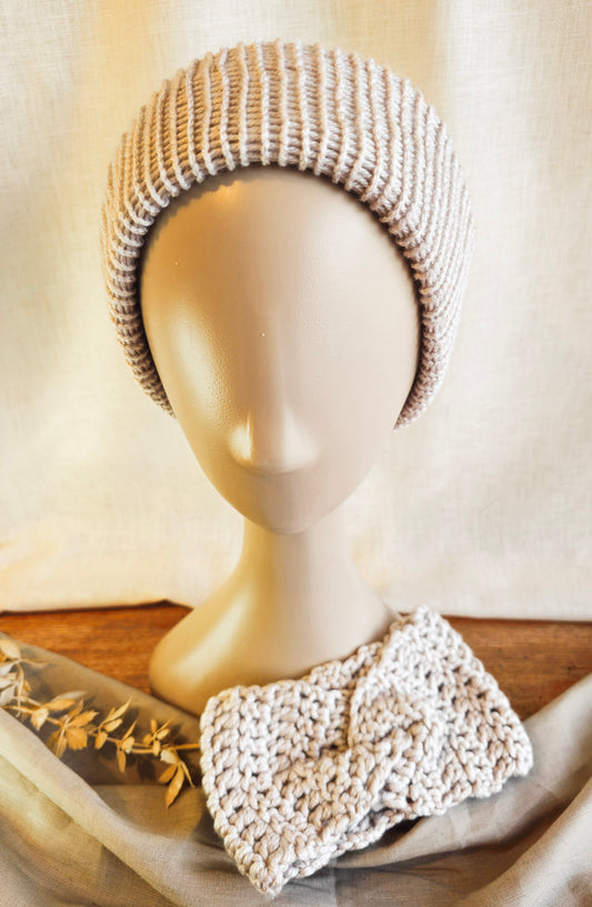 James Beanie + Crochet Headband Bundle