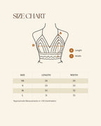 Handmade Crochet Top Sizing Chart