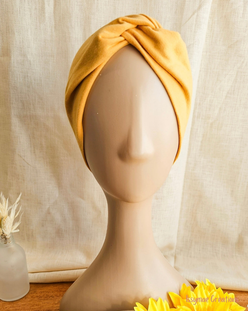 Mustard Knotted Headband