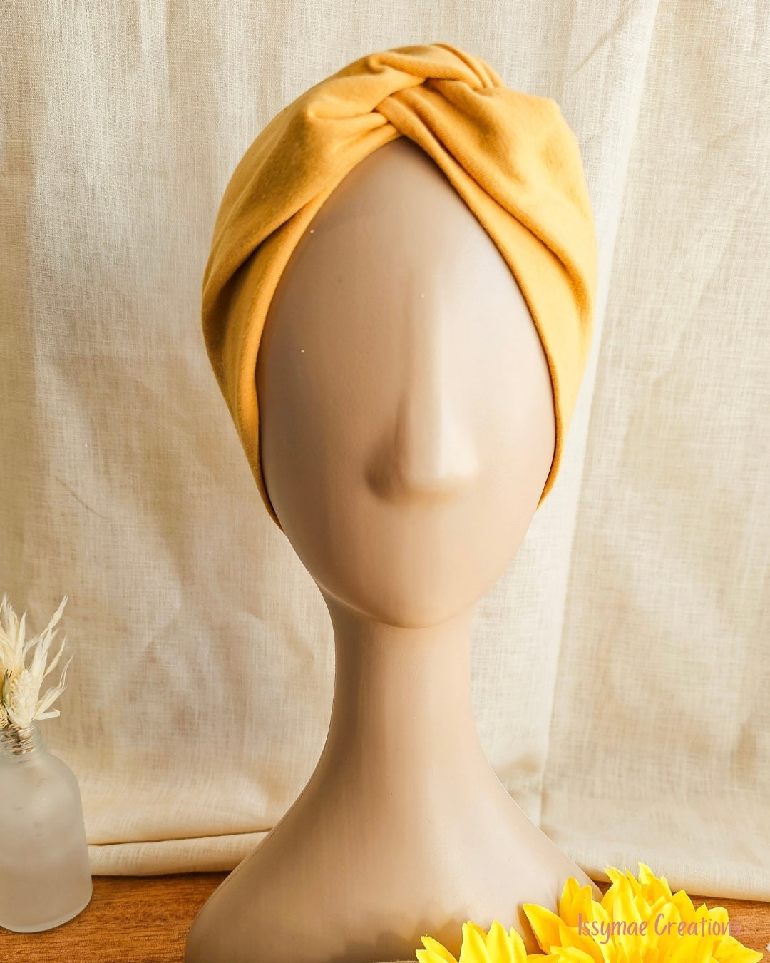 Mustard Knotted Headband