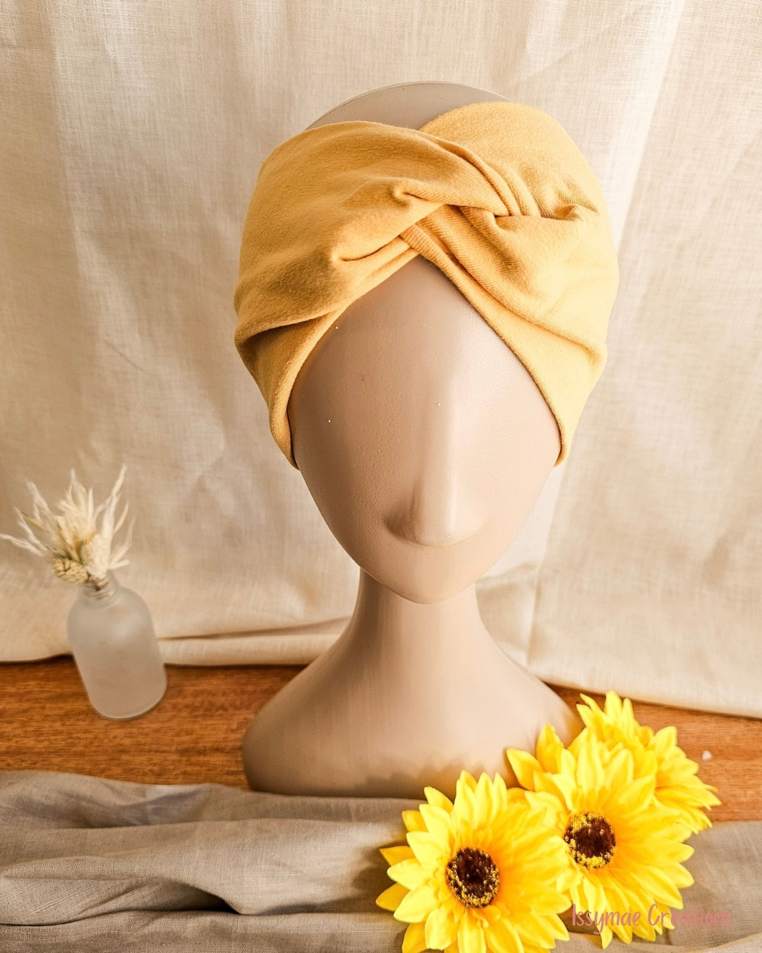 Mustard Knotted Headband