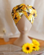 Sunflower Wire Head Wrap