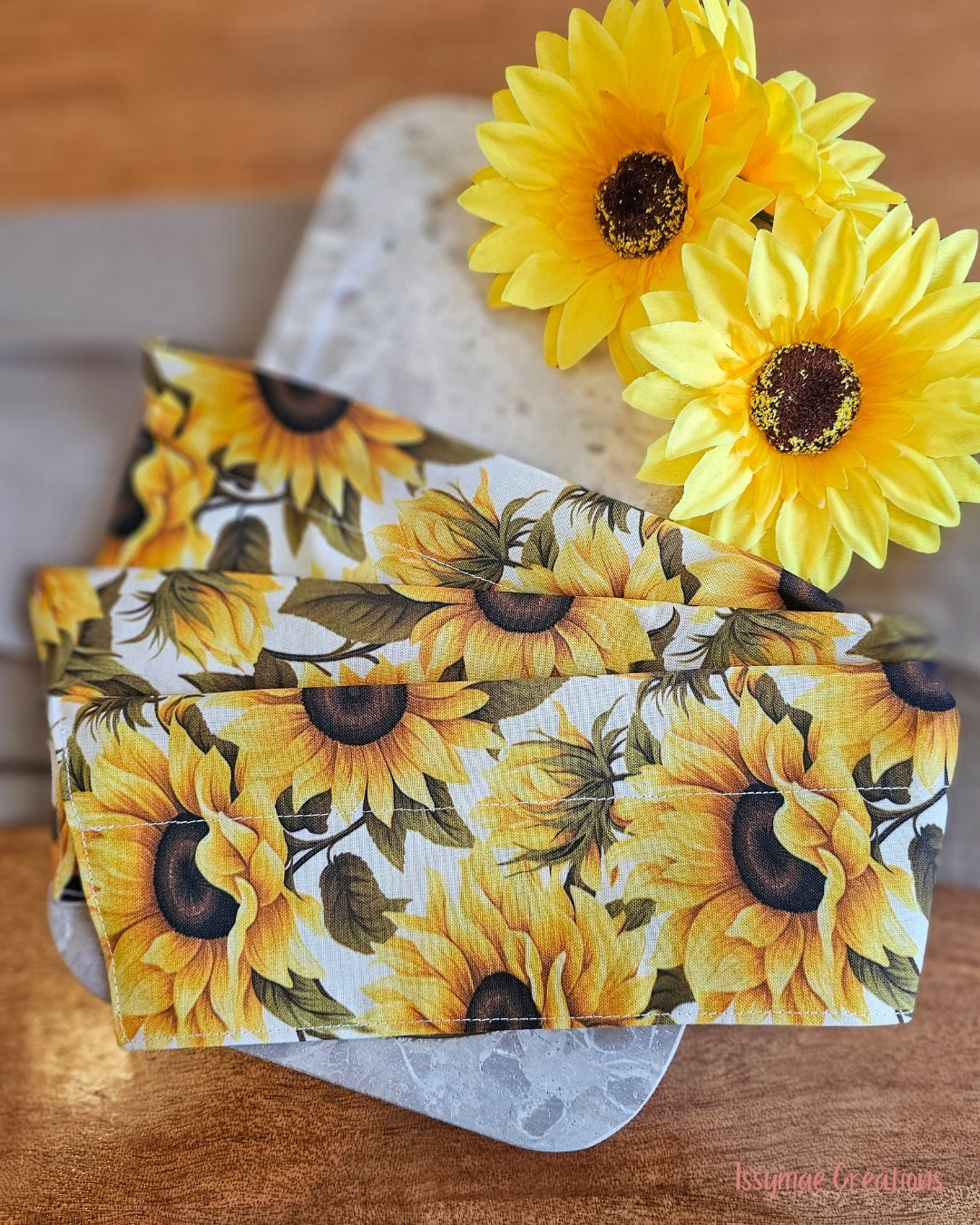 Sunflower Wire Head Wrap