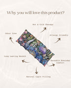 Mushroom Garden Large Rectangle Hot n Cold Pack