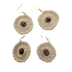 Earrings, Front View