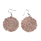 Frankie Pink Crochet Earring