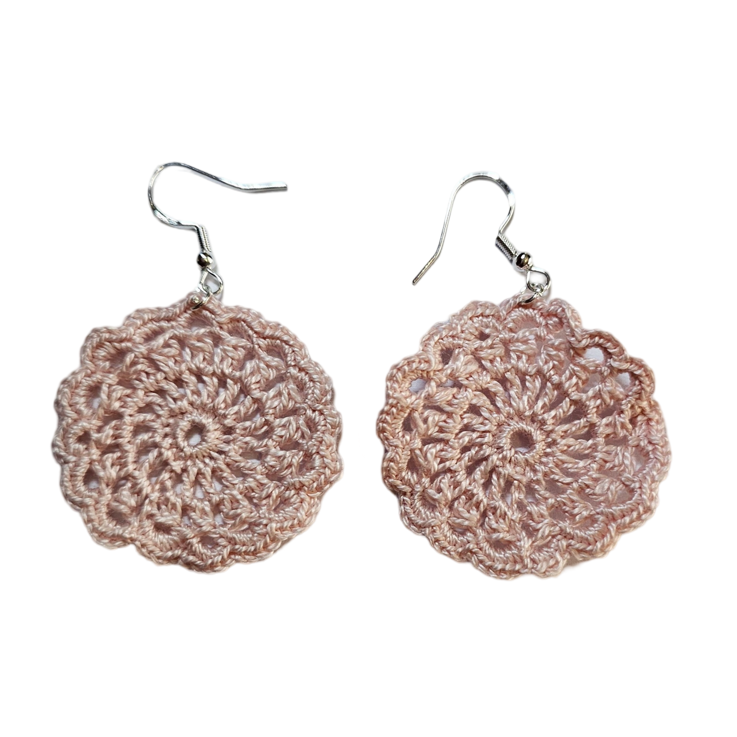 Frankie Pink Crochet Earring