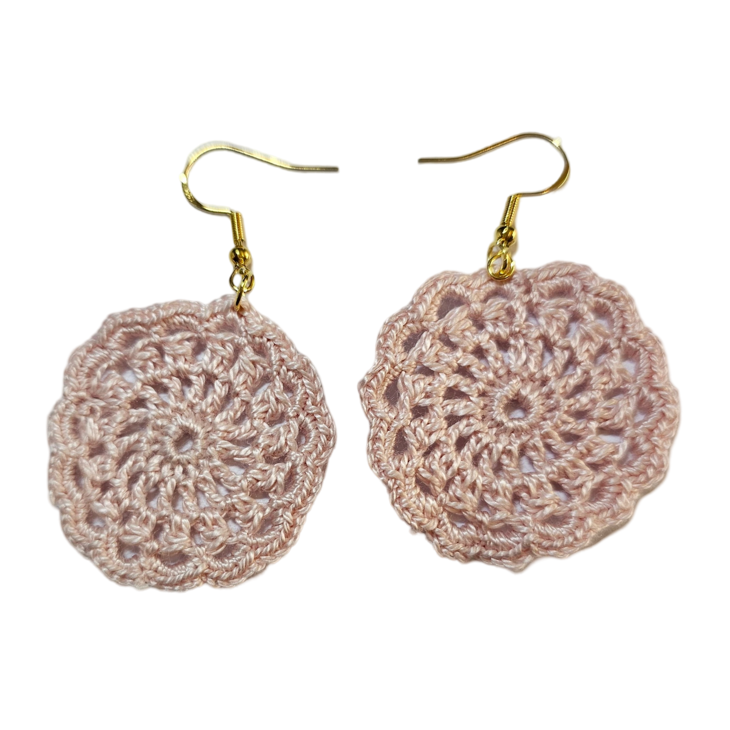 Frankie Pink Crochet Earring