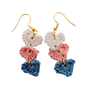 Live Hearts Crochet Earring