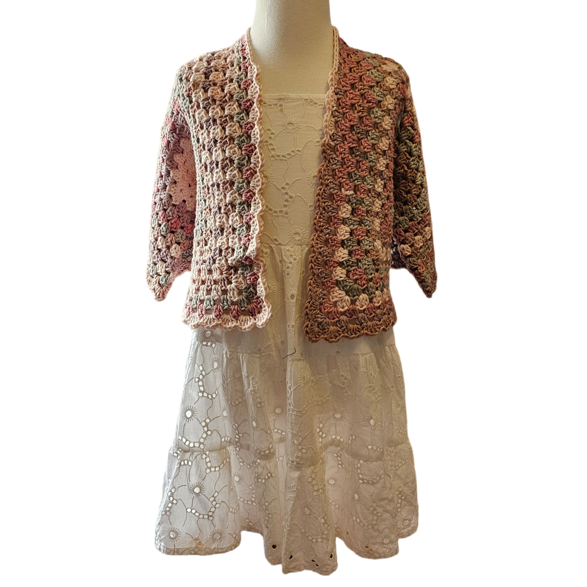 June Kids Hexagon Cardigan