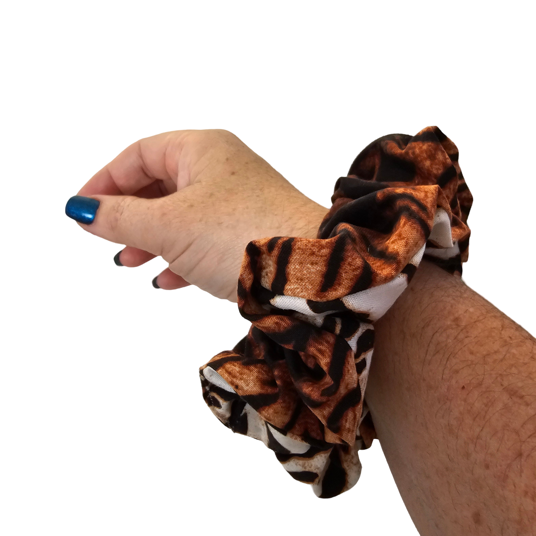 Tiger Scrunchie