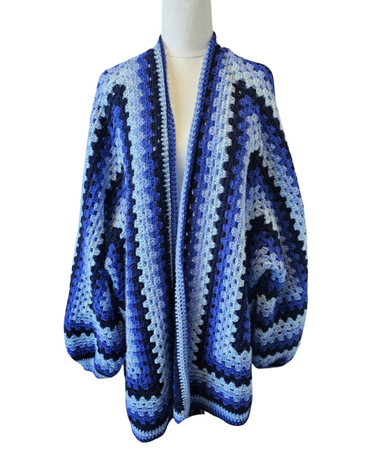 Delaney Oversize Hexagon Cardigan