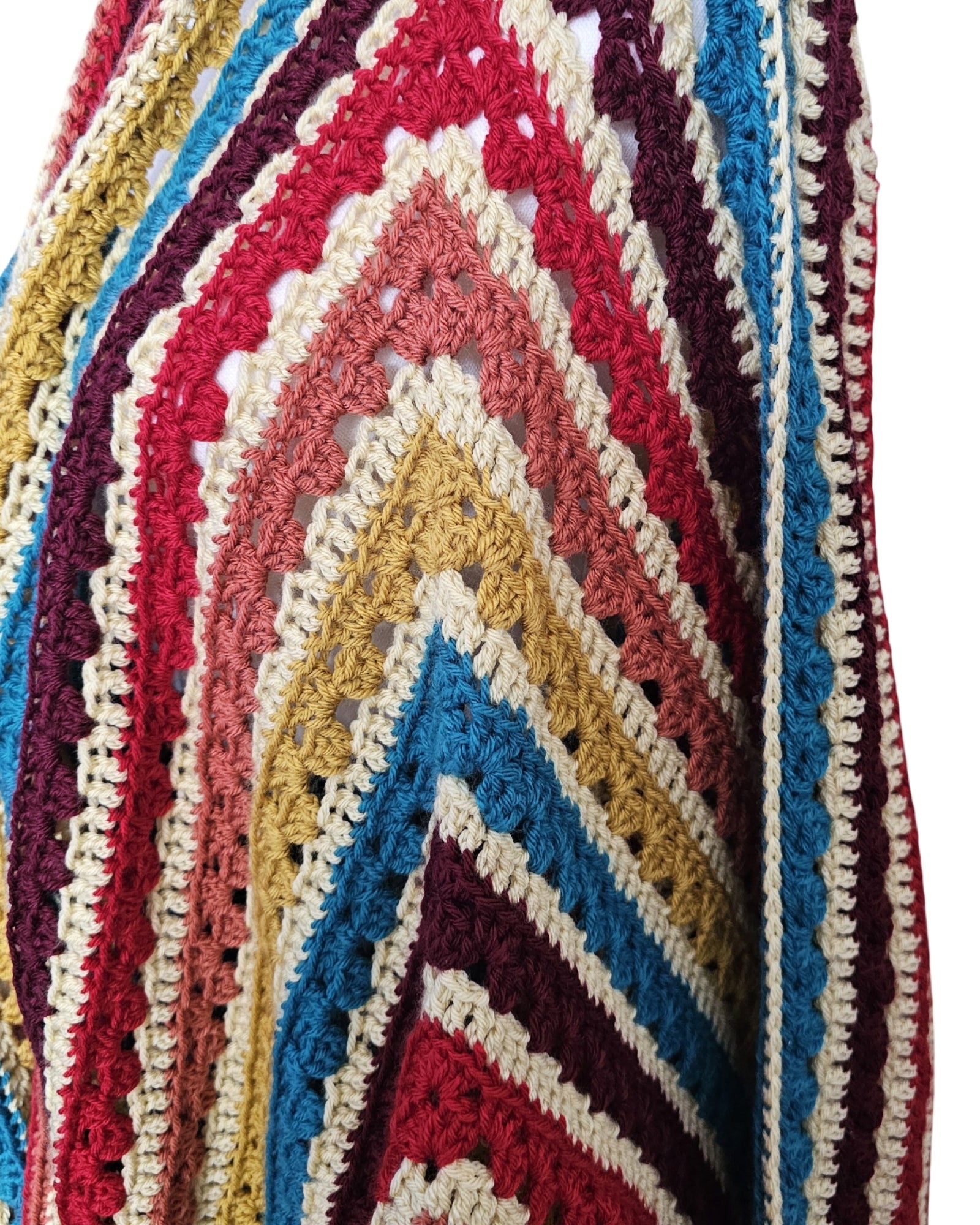 Poppy Oversize Hexagon Cardigan