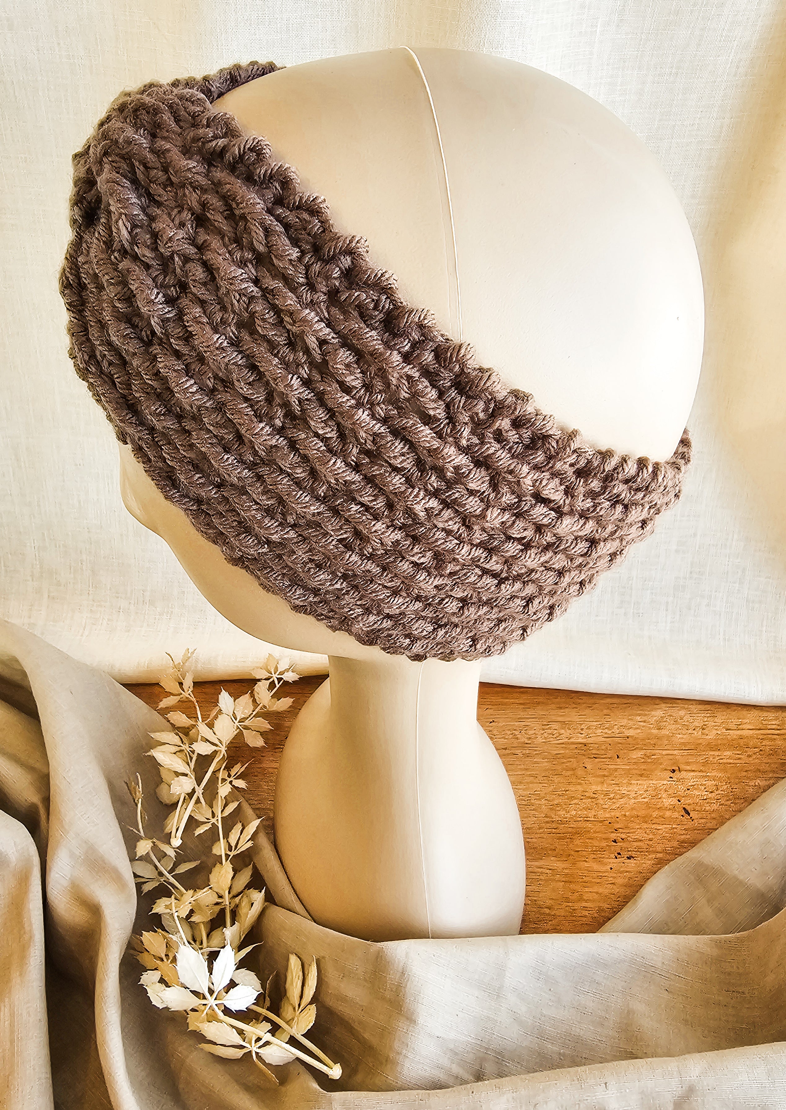 Auckland Crochet Headband Ear Warmer