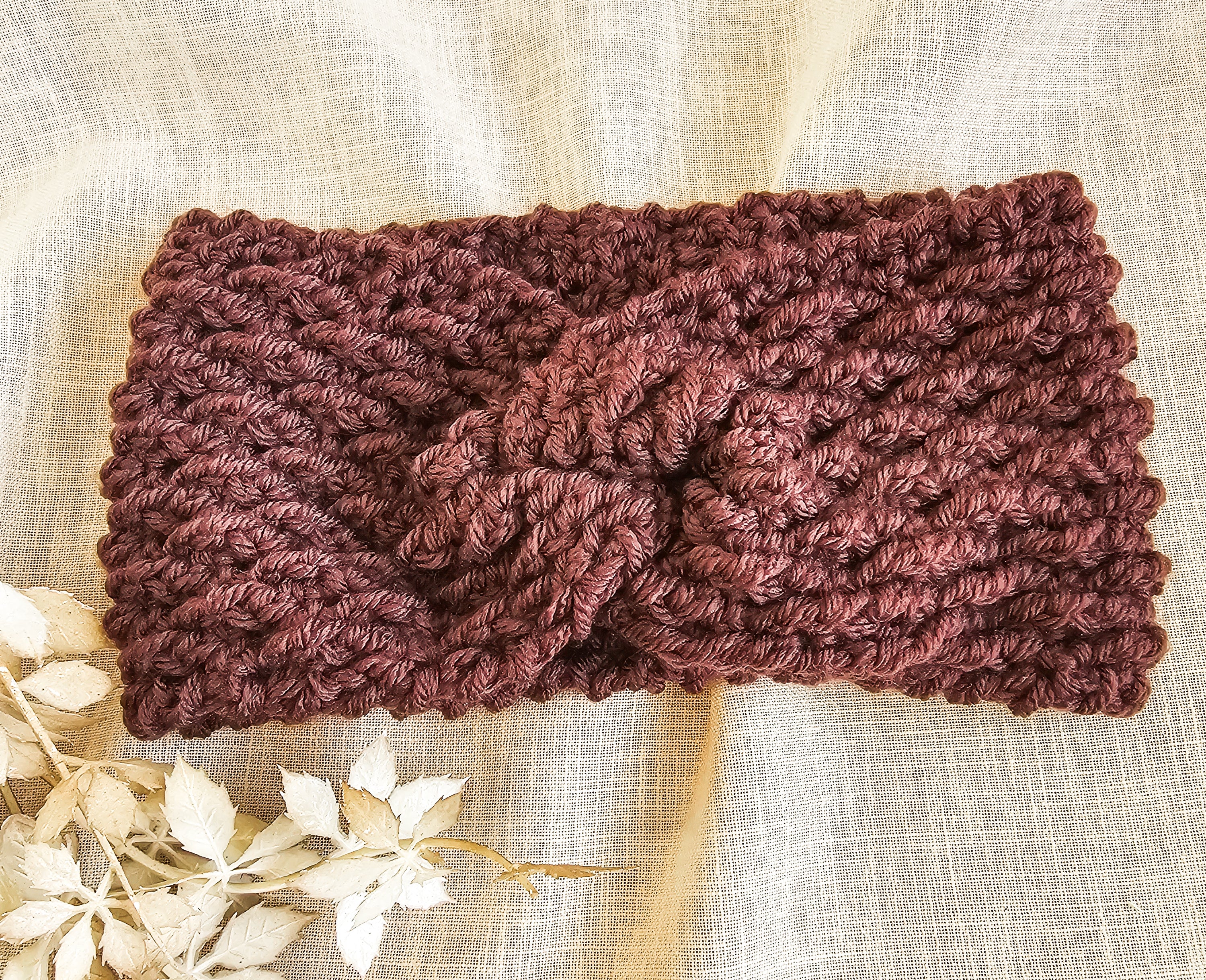 Auckland Crochet Headband Ear Warmer
