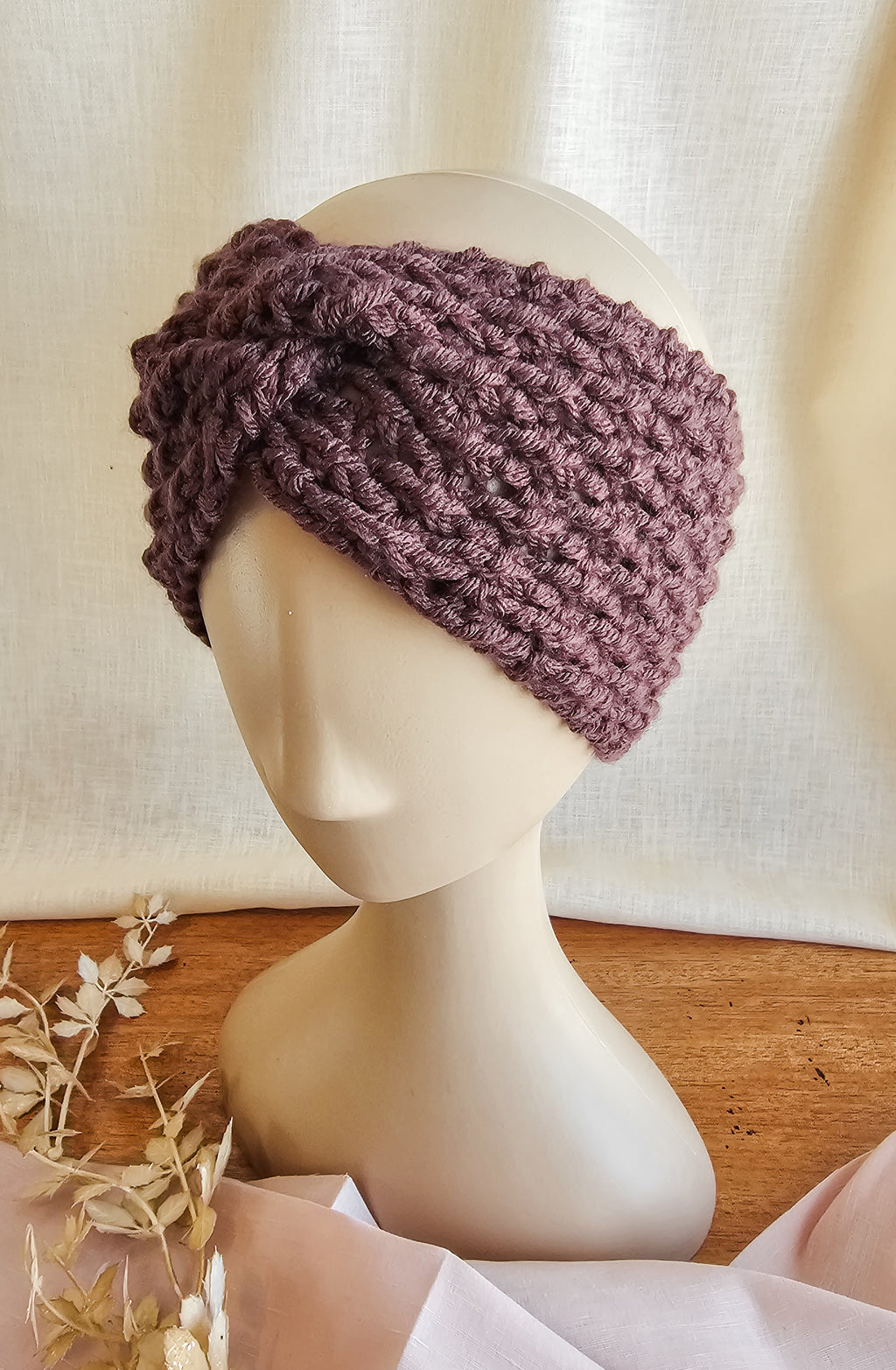 Auckland Crochet Headband Ear Warmer