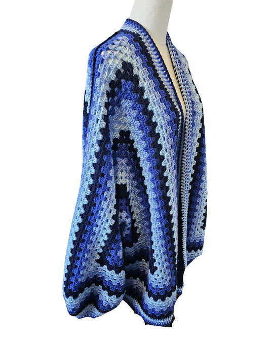 Delaney Oversize Hexagon Cardigan